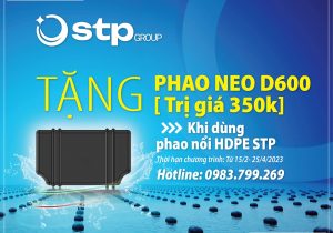 Phao neo HDPE D600 của STp Group